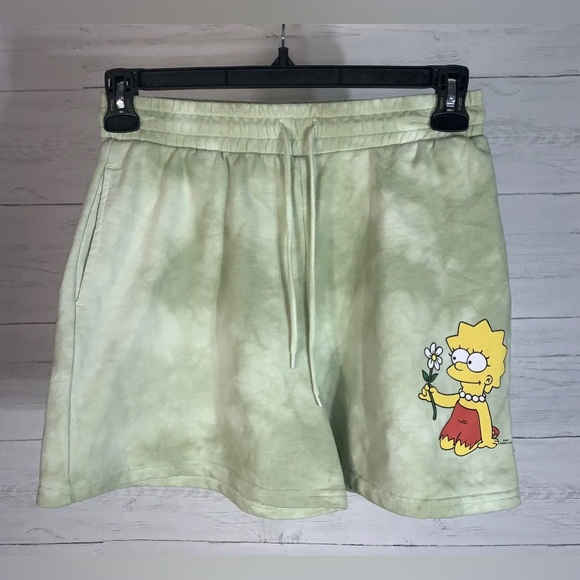Lisa Simpson Sweatshirt/Shorts set size XS/S - Picture 4 of 16